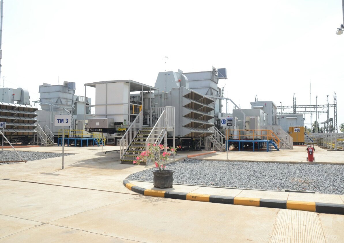 PLTG MPP Parit Baru 4x25MW Jungkat, Siantan Subdistrict, Mempawah Regency, to be inaugurated by President Jokowi on Saturday (18/3). (Photo by: Public Relations Division /Fitri)