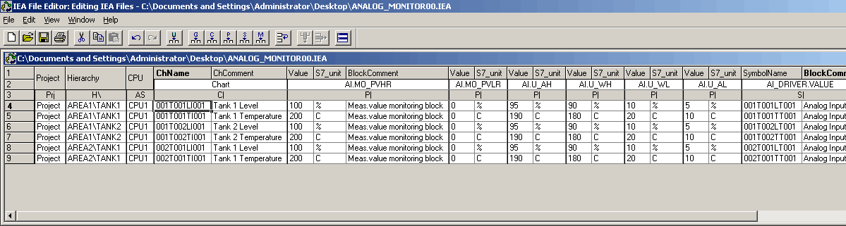 Siemens PCS 7 Tools: Process Tag Types 5