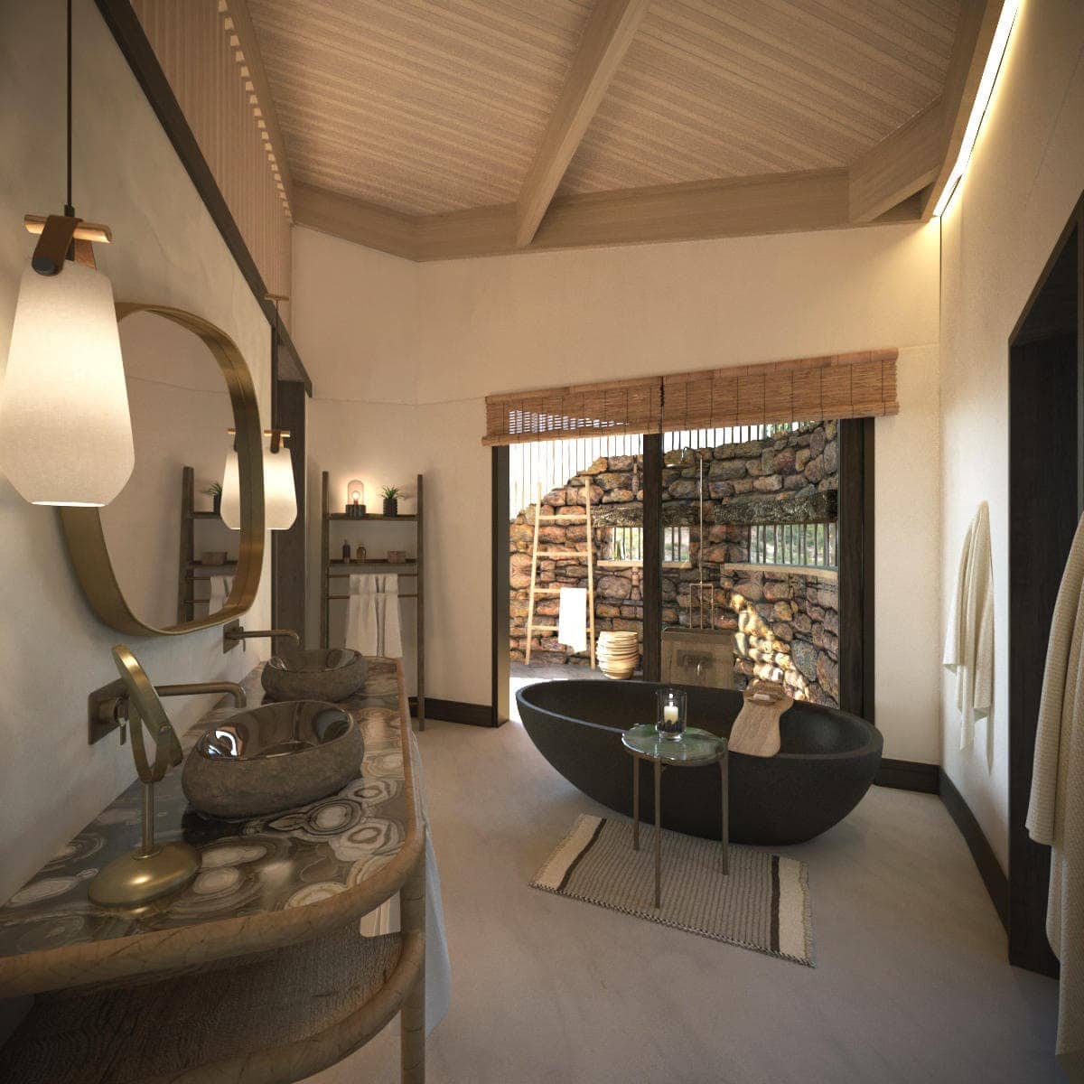Mashatu Euphorbia Villas Bathroom