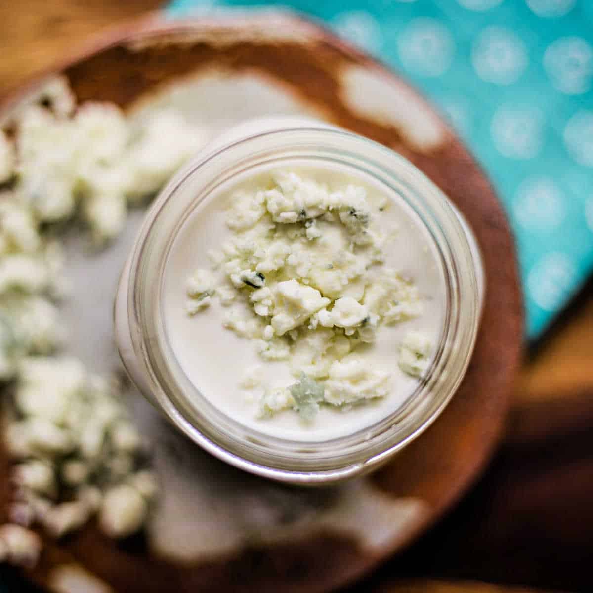 Fresh & Fast Homemade Blue Cheese Dressing Life, Love, and Good Food