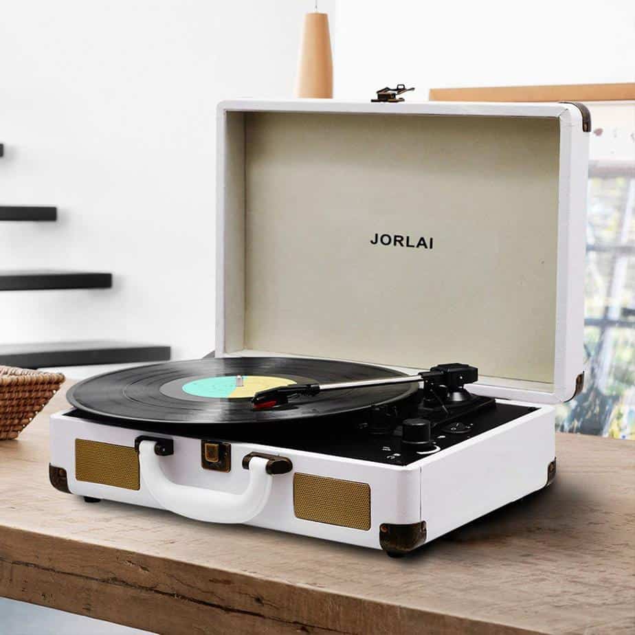best record players with built-in speakers