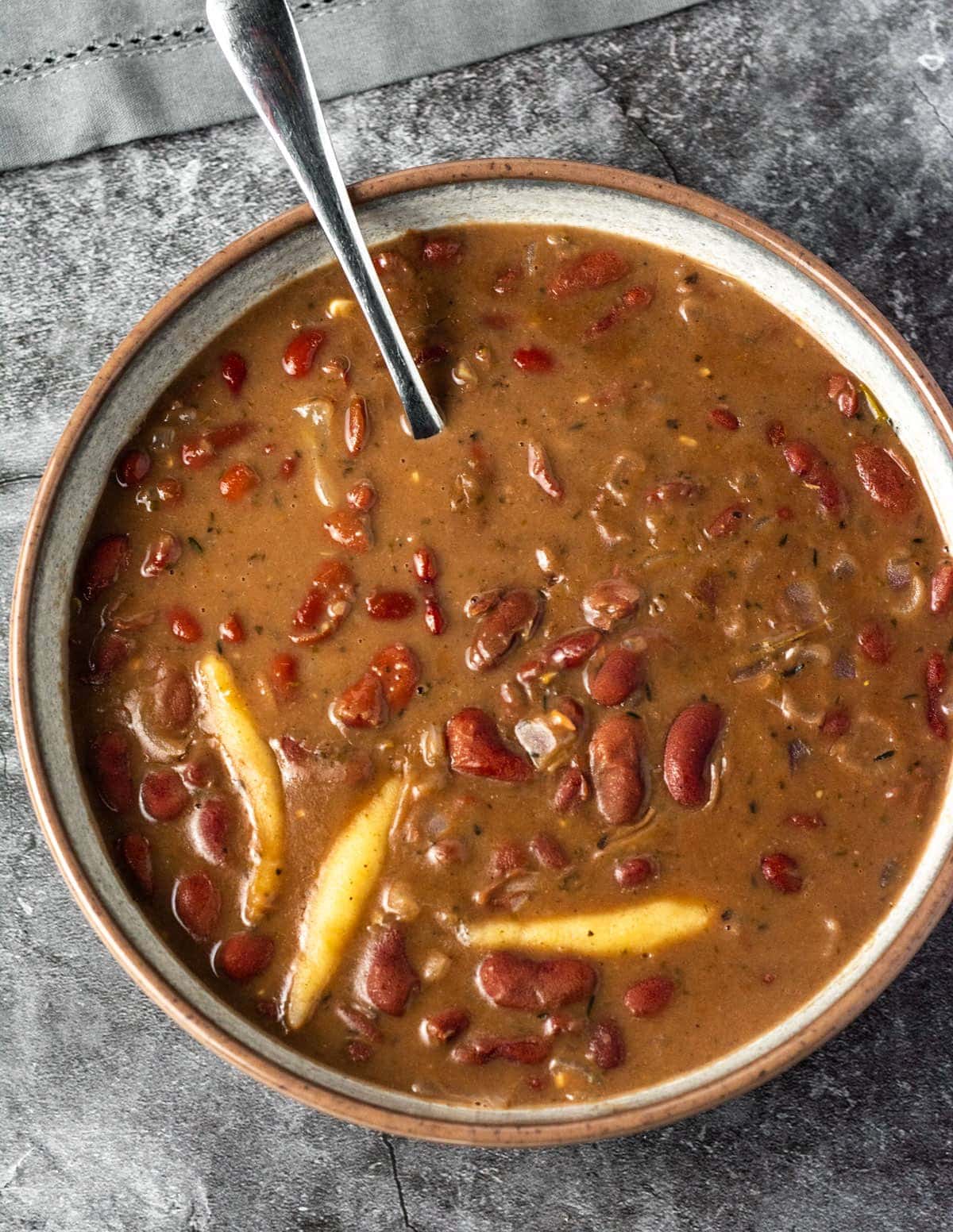 Vegan Jamaican Stew Peas Healthier Steps Chicken soup with dumplings dominican pigs feet spanish pig feet jamaican oxtail recipe easy cooker beef feet recipe pork pig feet. vegan jamaican stew peas