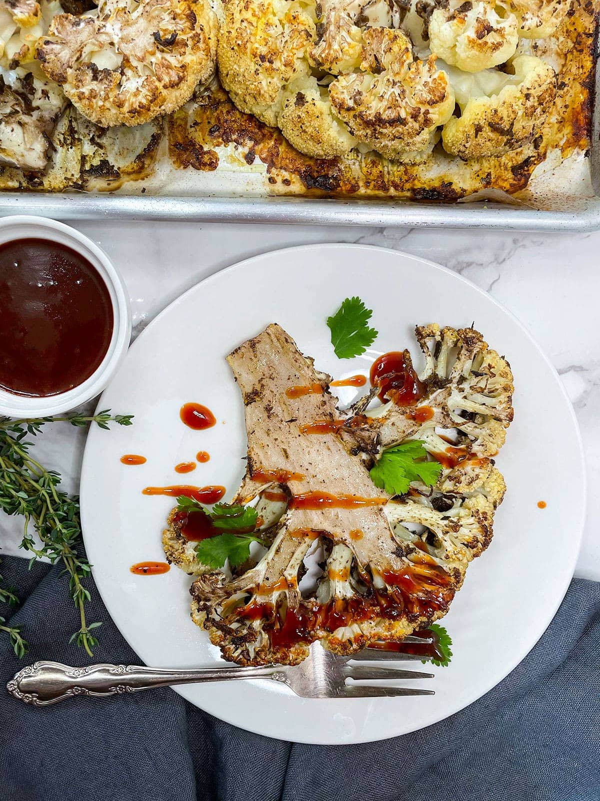 Jerk Cauliflower Steak Healthier Steps Stunning steaks made from cauliflower, a vegetable subtle stunning steaks made from cauliflower, a vegetable subtle enough to absorb all the luscious marinade while still retaining some necessary bite. jerk cauliflower steak