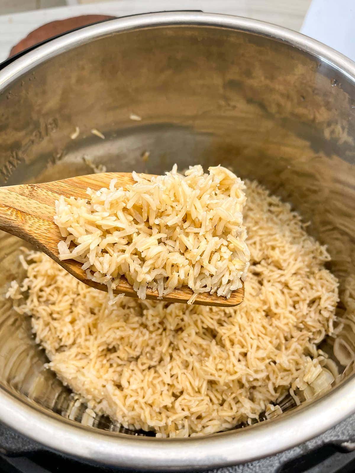 Brown Basmati Rice Instant Pot Healthier Steps 8 instant pot basmati rice. brown basmati rice instant pot