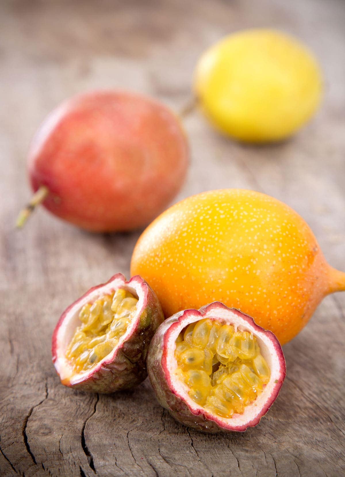 Yellow Passion Fruit Healthier Steps
