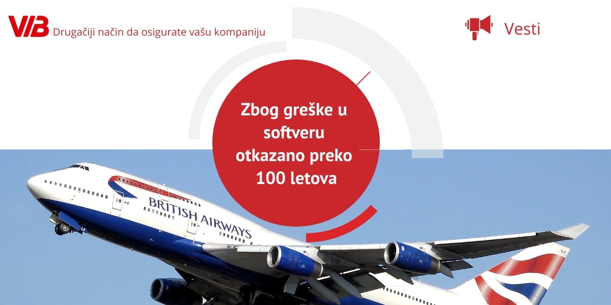 British Airways Zbog Greške U Softveru Otkazano Preko 100 Letova