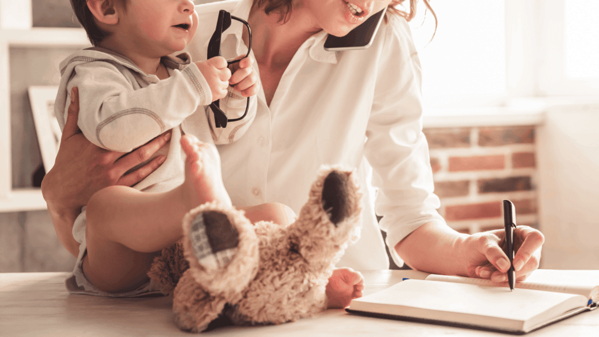 how to work at home as a mom