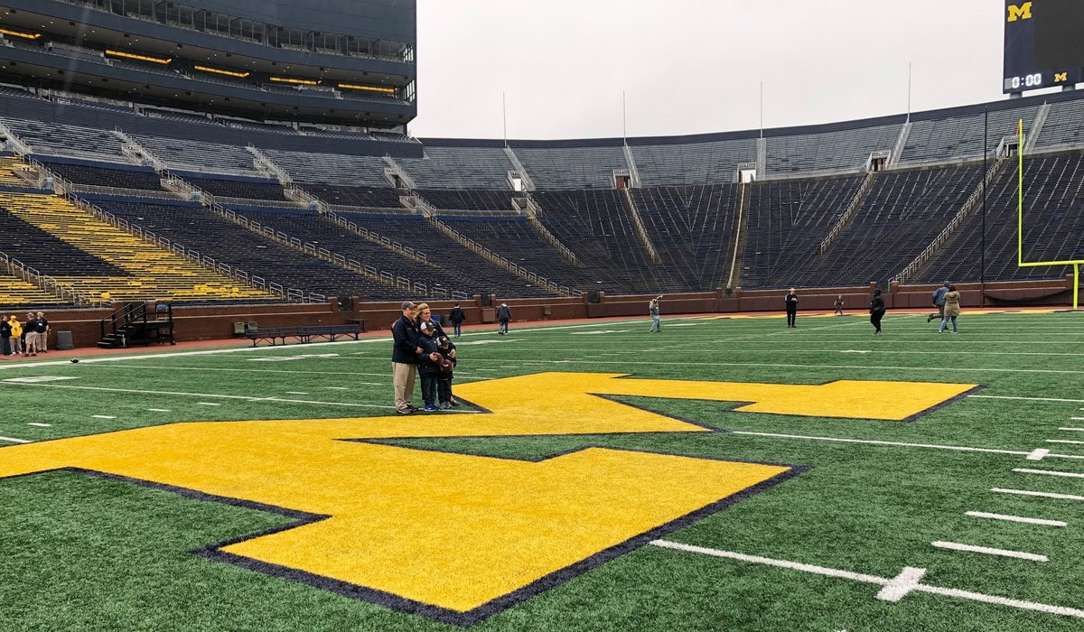 Big House Tours Alumni Association Of The University Of Michigan