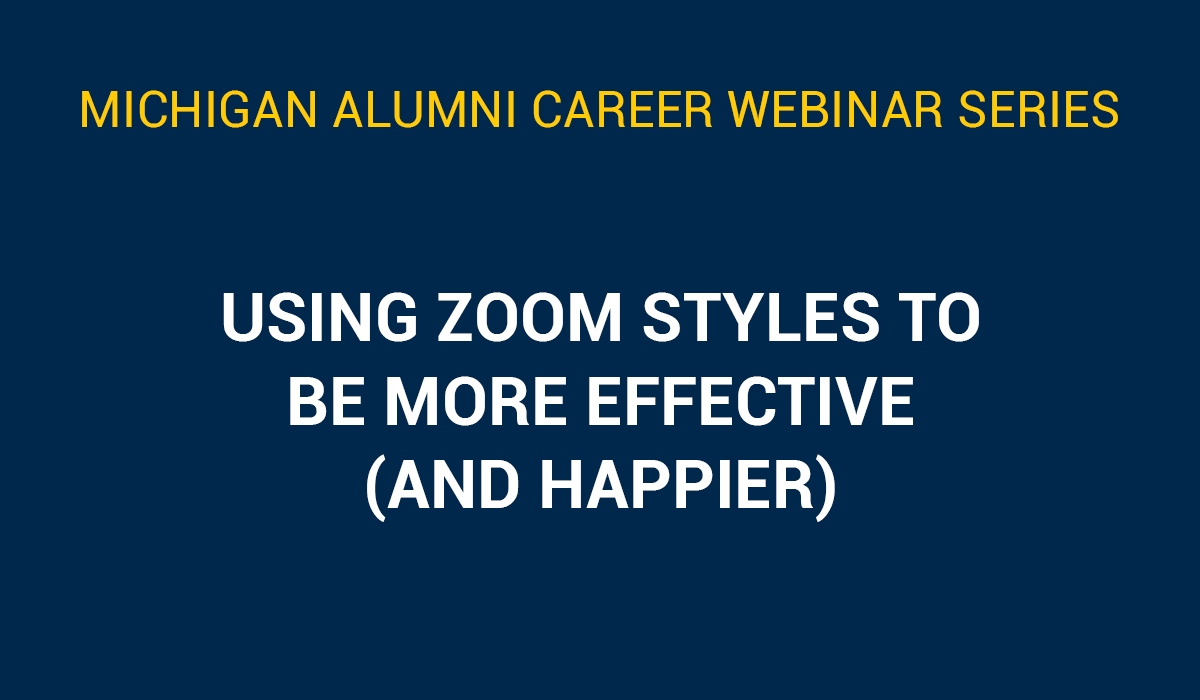 Zoom Styles