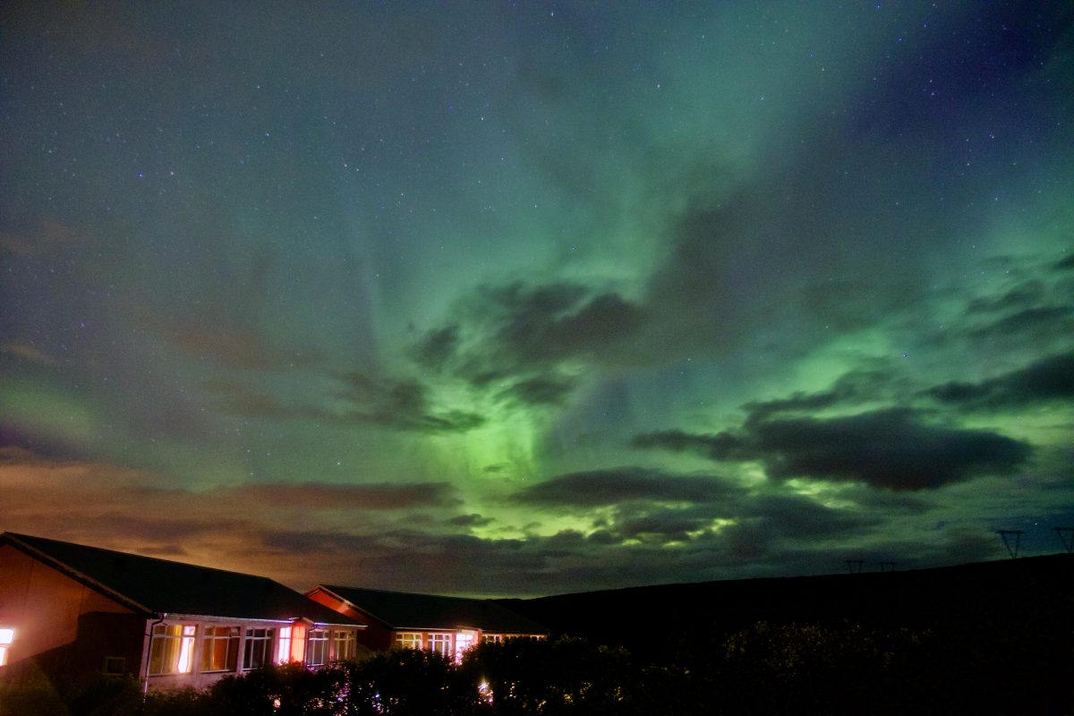 Nordlichter In Island Nordlichter Am Hotel Glymur Hometravelz