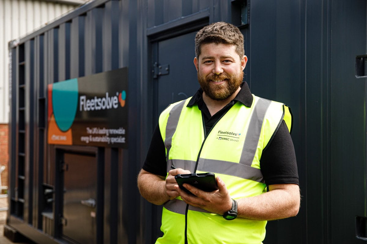 Commercial Photographer Manchester photo of team member for promotion