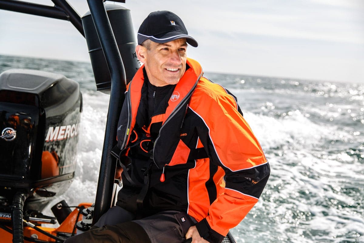 Commercial photoshoot in st abbs scotland for a recruitment campaign