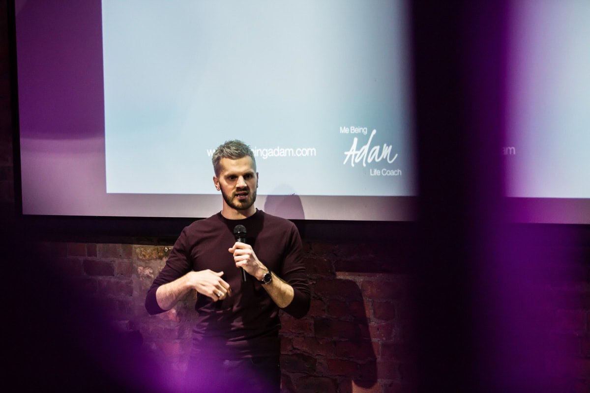me being adam conference talk manchester