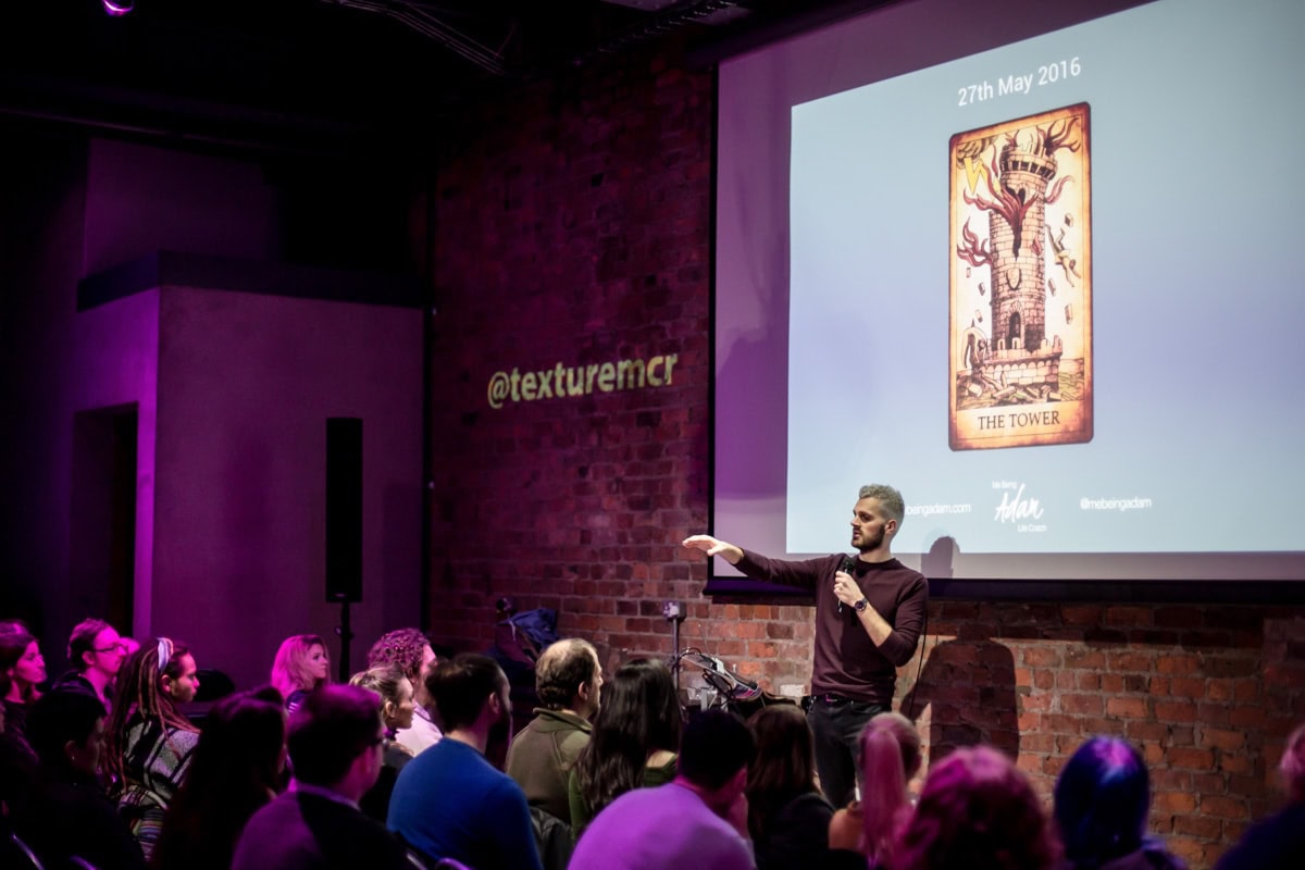 me being adam conference talk manchester