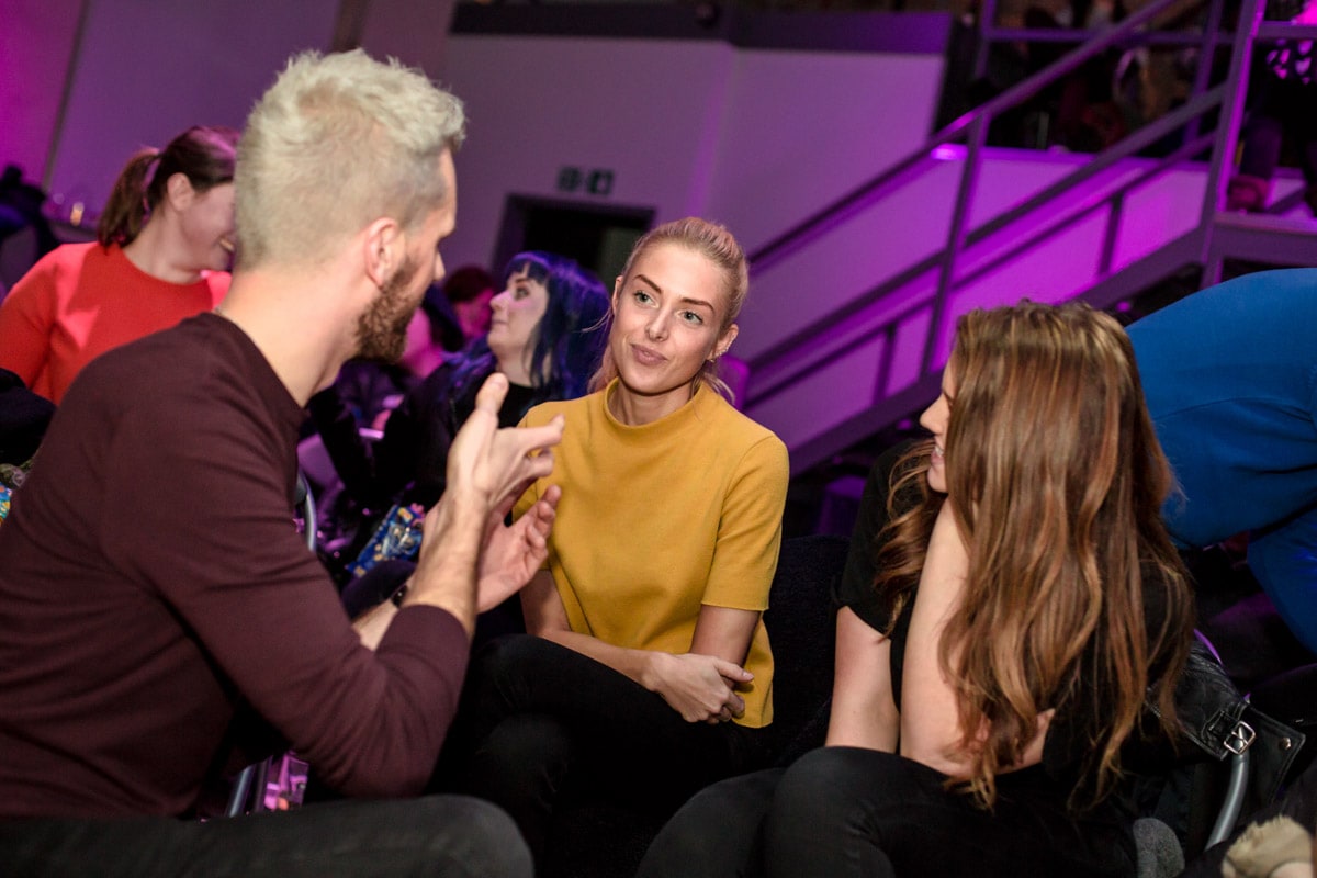 guests at a manchester talk