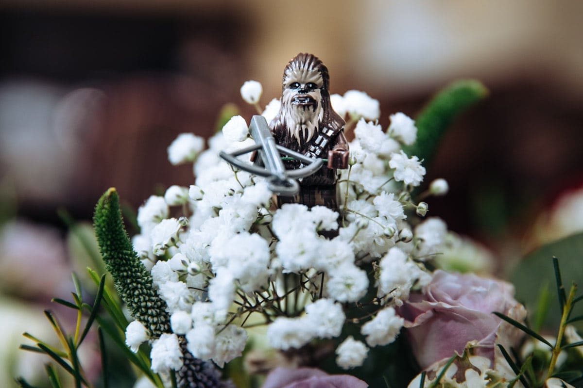 Button holes with a starwars theme