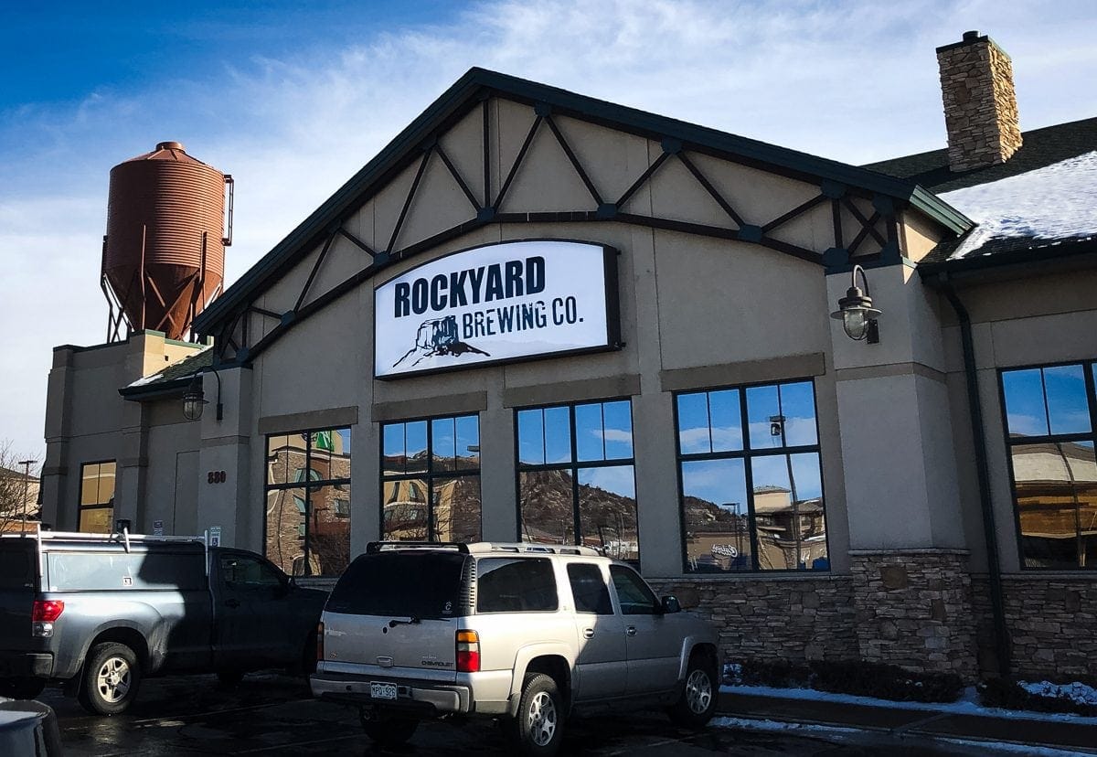 Rockyard Brewing Company, Castle Rock, Colorado. Castle Rock's original brewpub and craft brewery.
