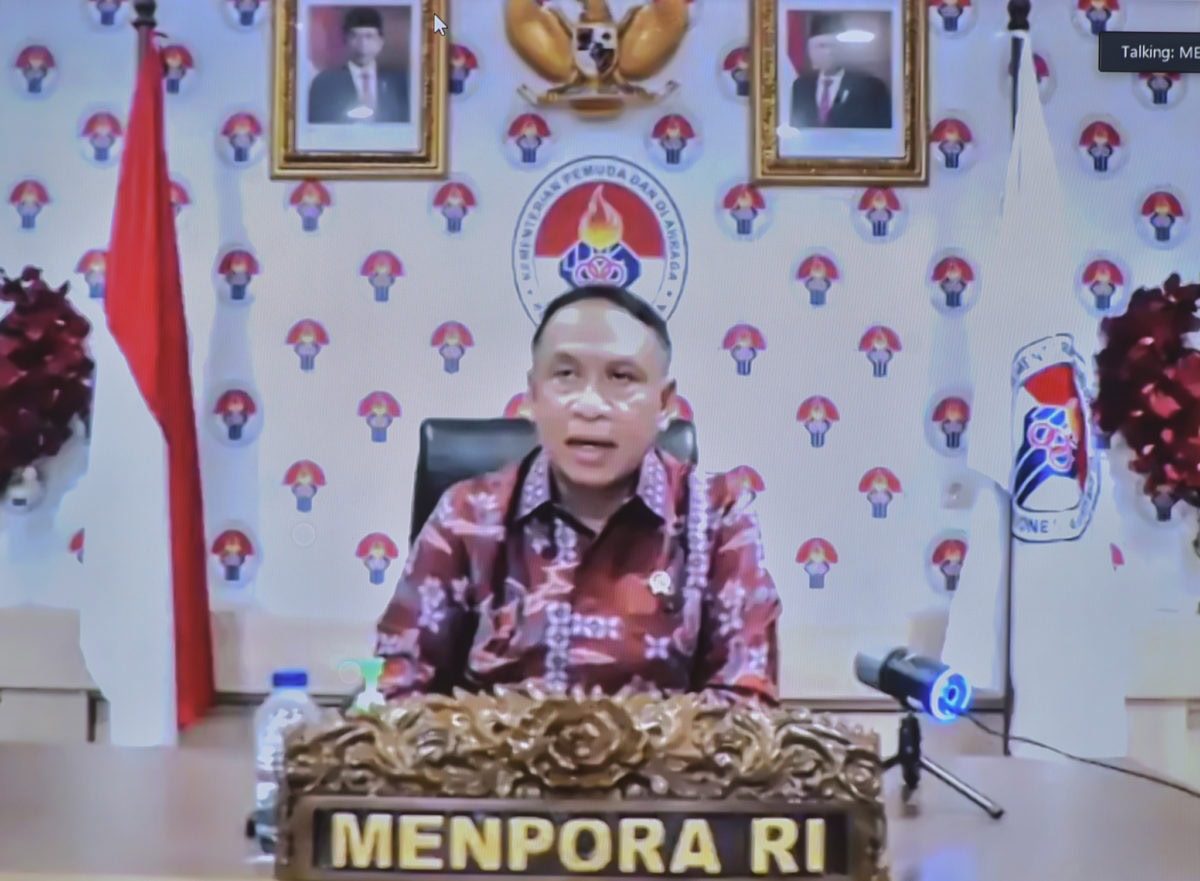 Menpora Zainudin Amali

