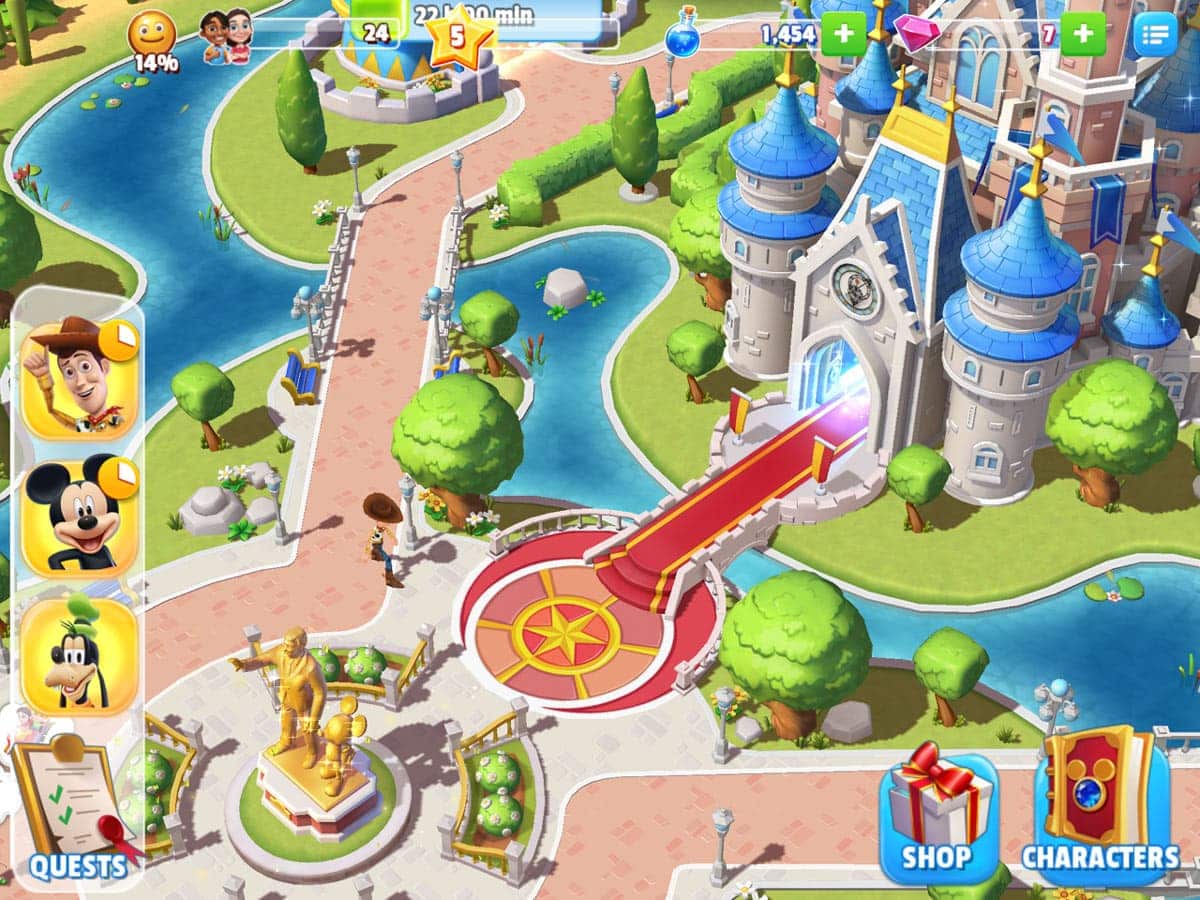 Disney Magic Kingdoms App