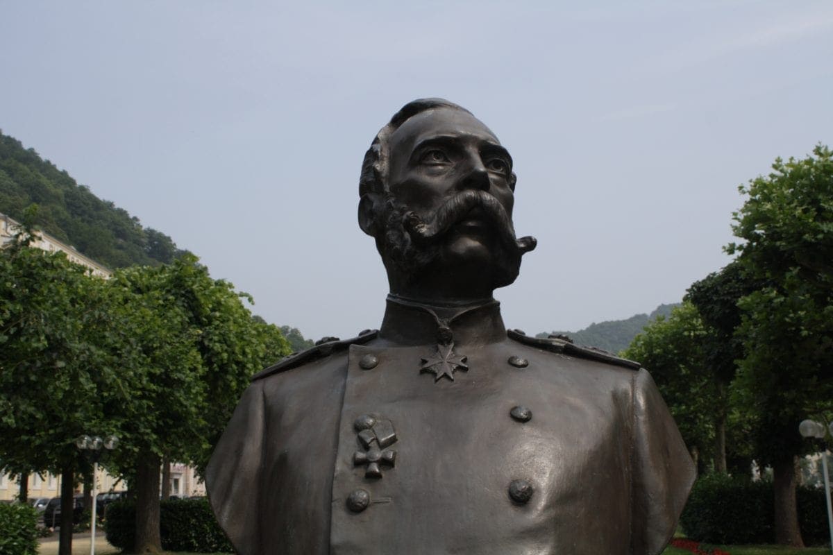 Alexander II - Kaiser von Russland 1818-1881 im Kurpark Bad Ems