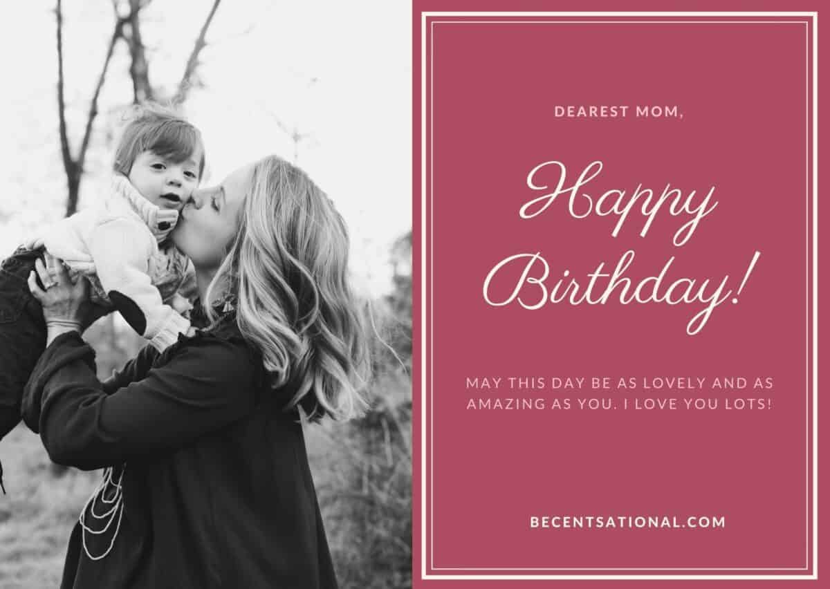 happy birthday wishes mother