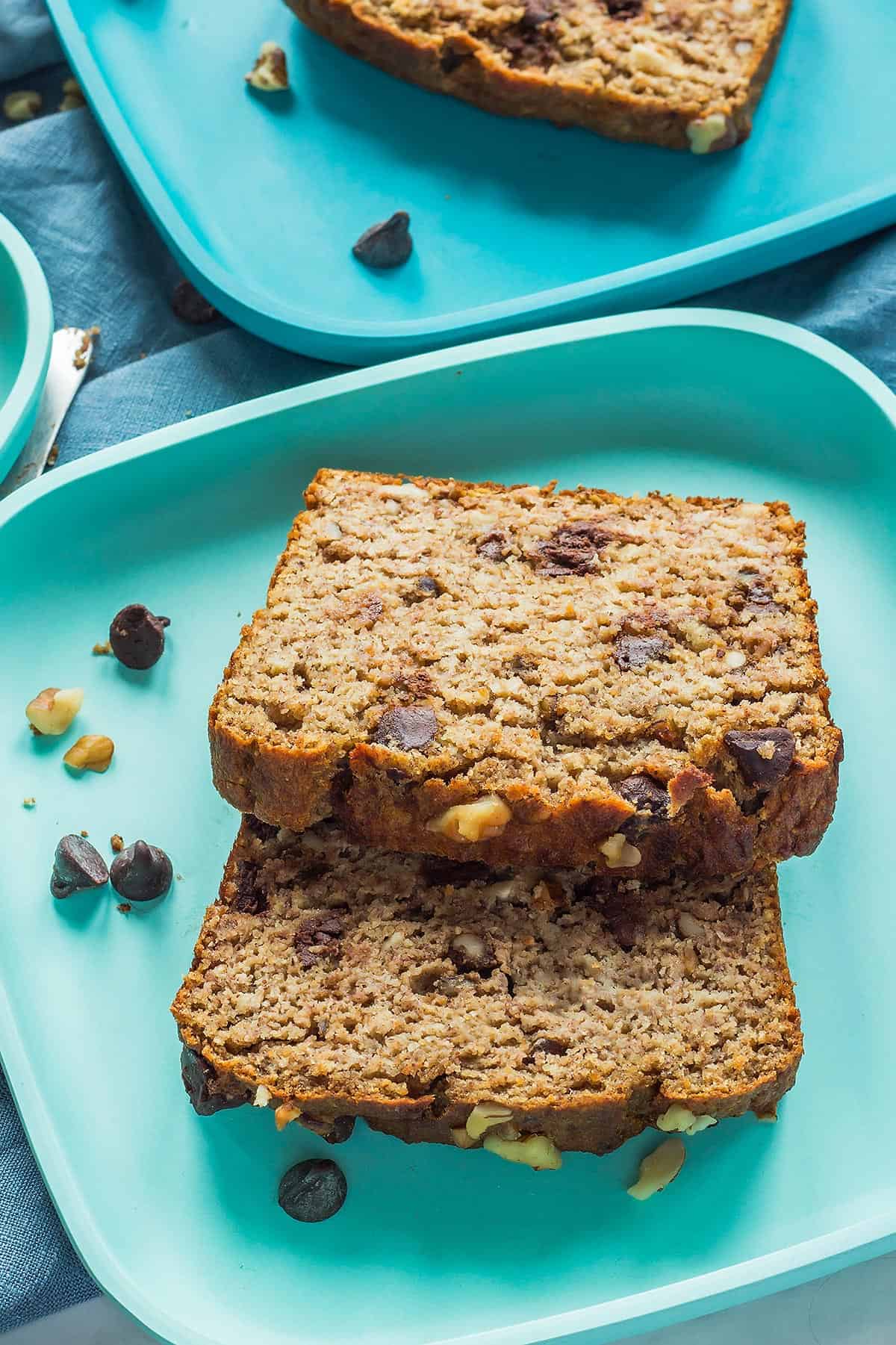 Coconut Flour Banana Bread - No Sugar added, Paleo Option ...