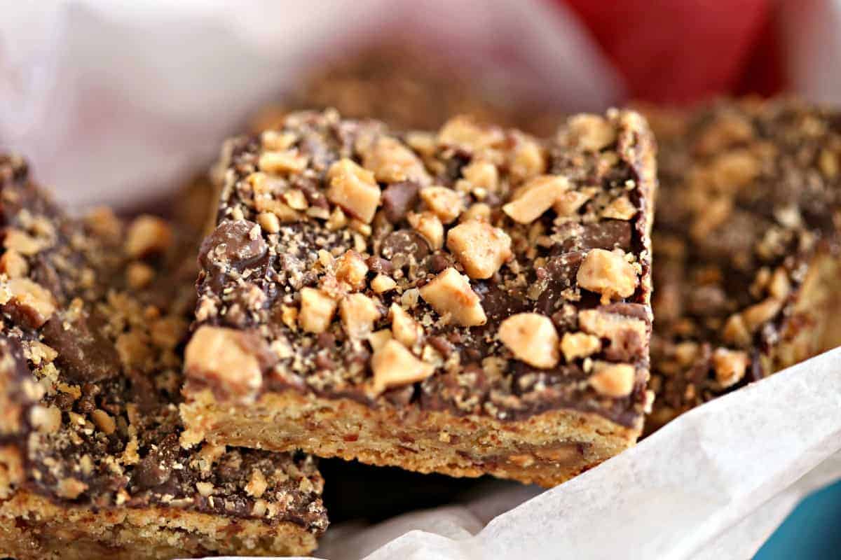 Heath Bar Blondies | Life, Love, and Good Food