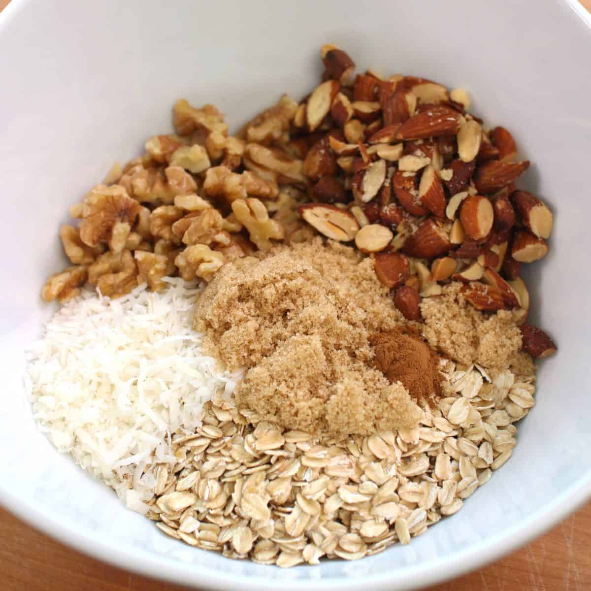 Butter Pecan Granola Recipe Small Batch One Dish Kitchen