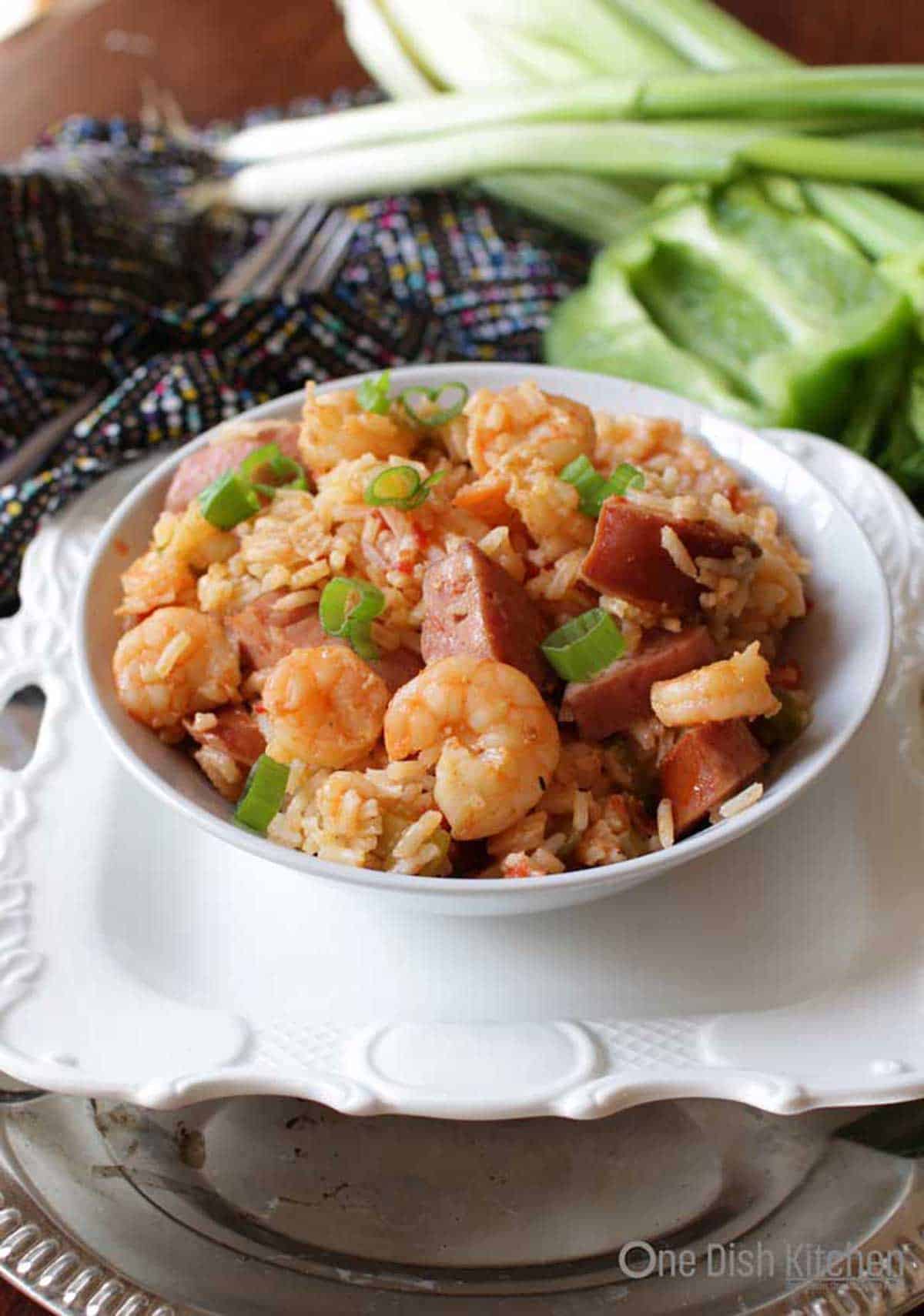 Authentic Jambalaya Recipe Single Serving One Dish Kitchen