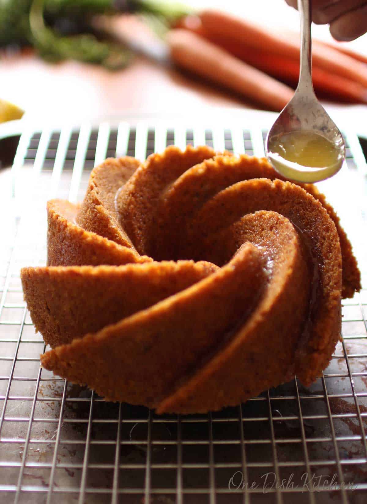 a carrot bundt cake | one dish kitchen