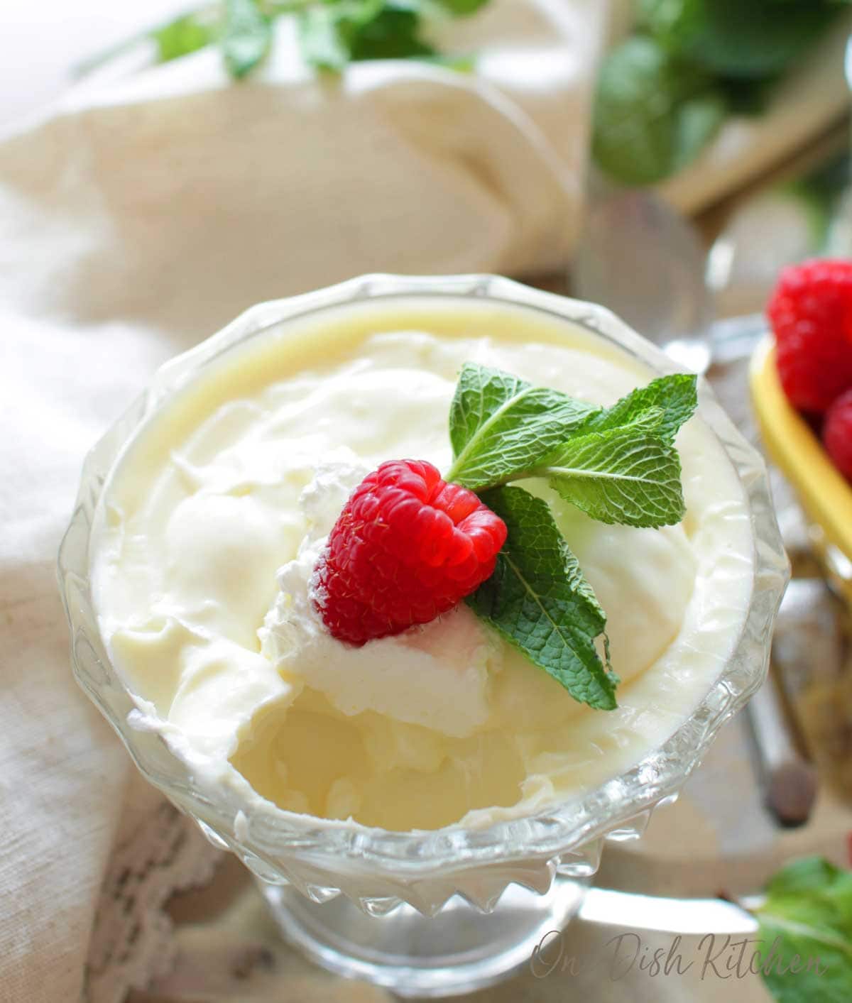 Easy Vanilla Pudding Recipe Single Serving One Dish Kitchen