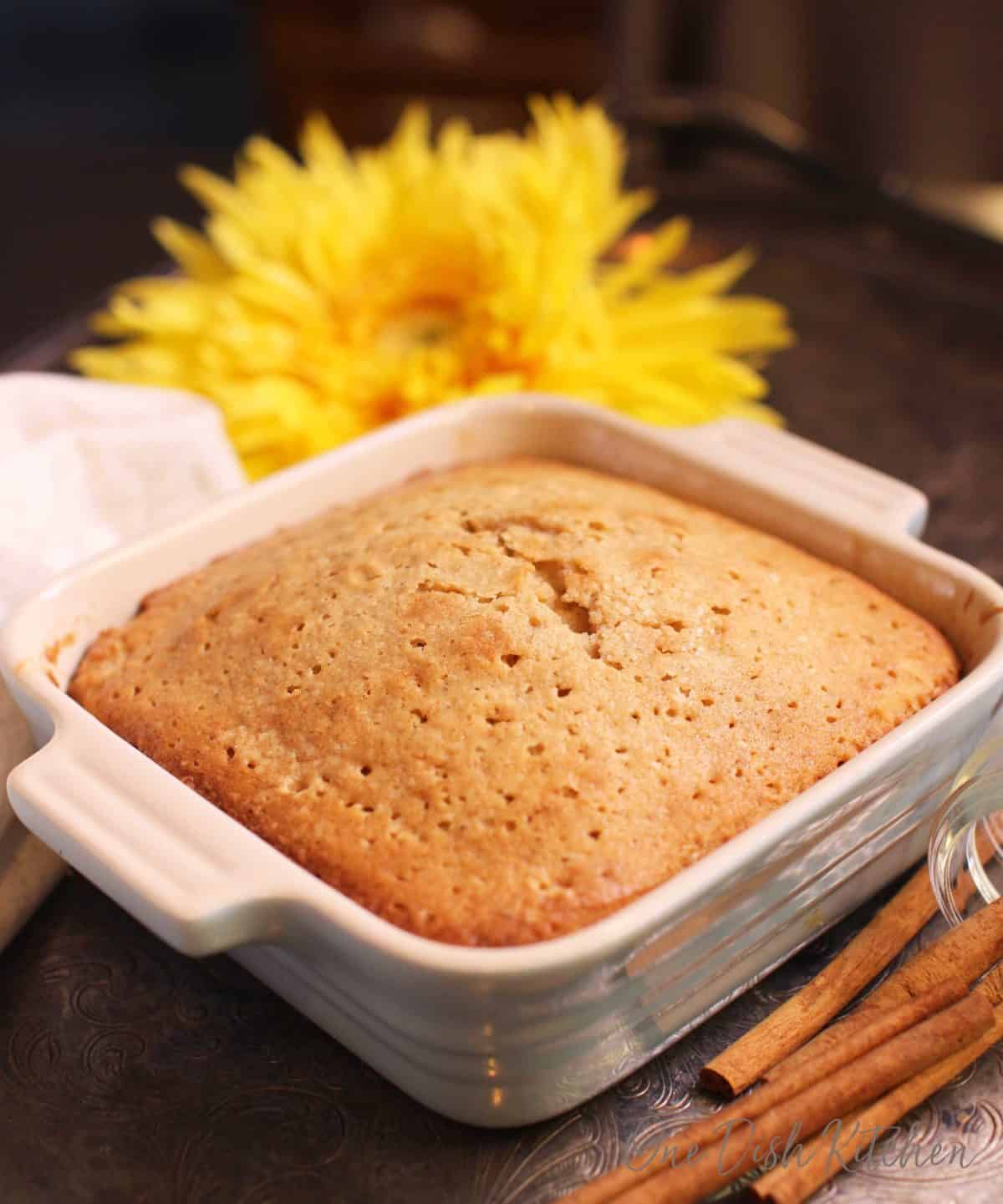 baking dish cake
