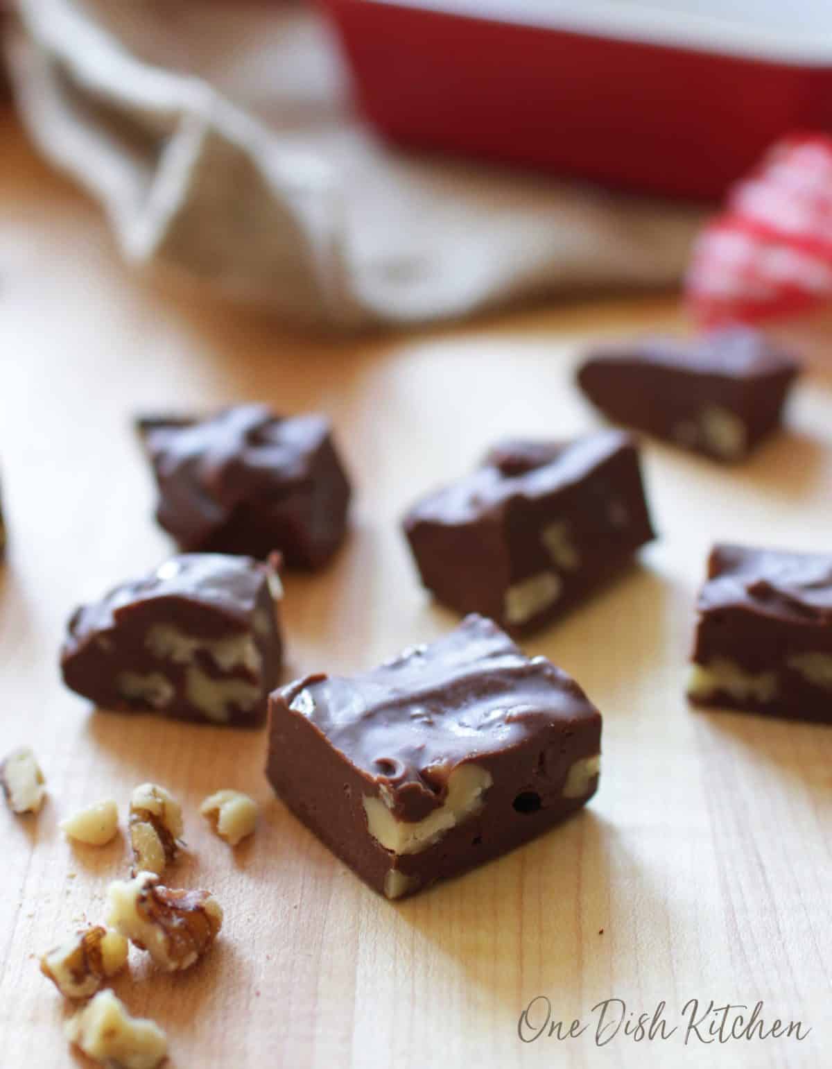 Easy Microwave Fudge Recipe Small Batch One Dish Kitchen