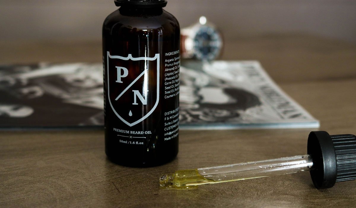 pipette huile barbe percy nobleman