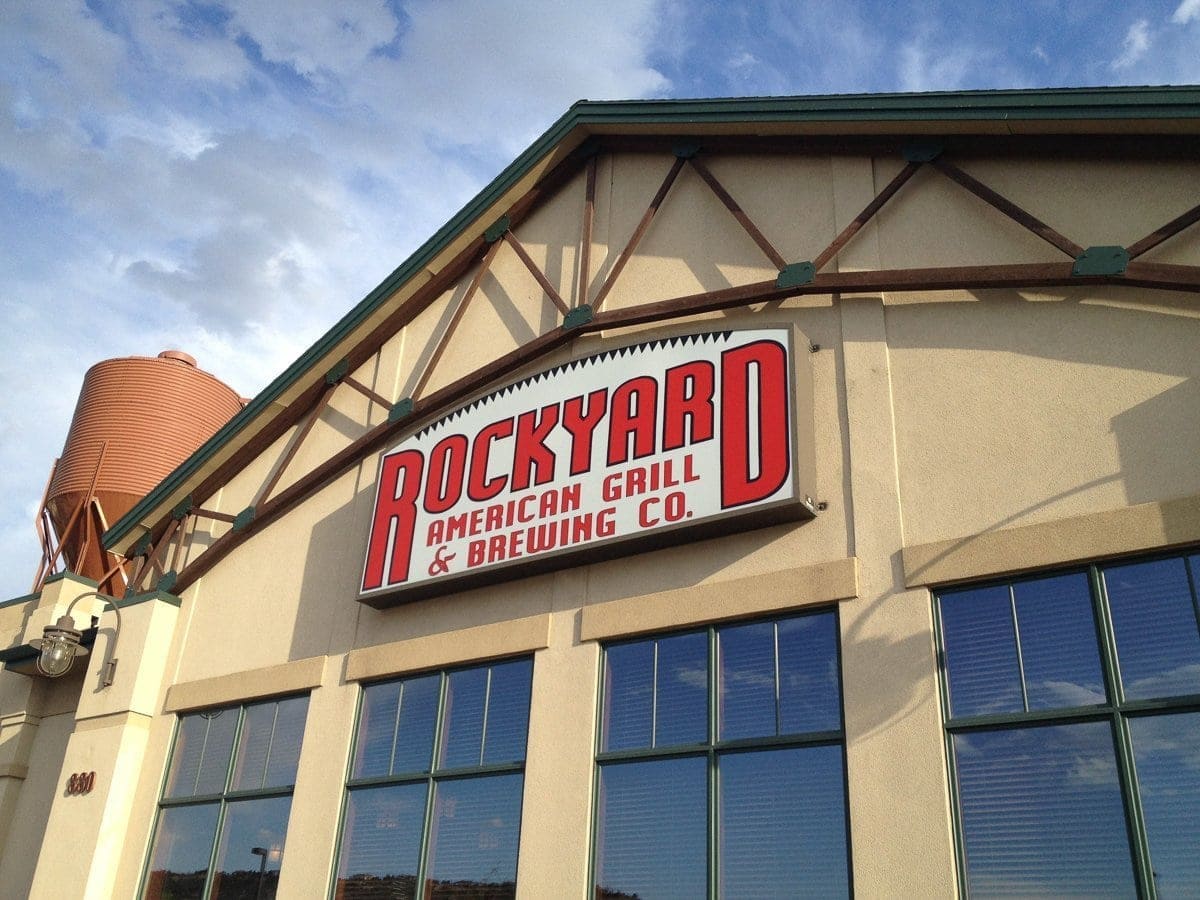 Rockyard Brewing Company in Castle Rock, Colorado.