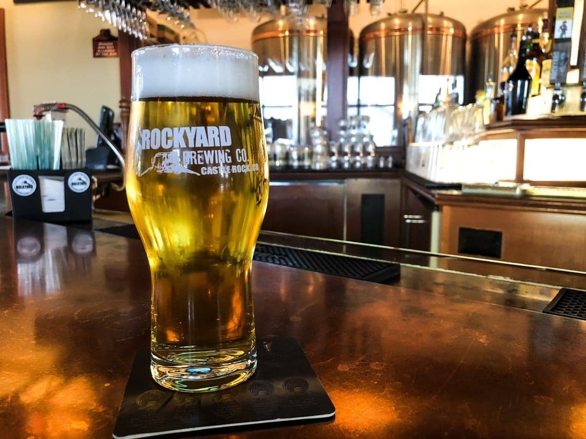 Rockyard Brewing Company serves up award-winning craft beer in their Castle Rock, Colorado brewpub.