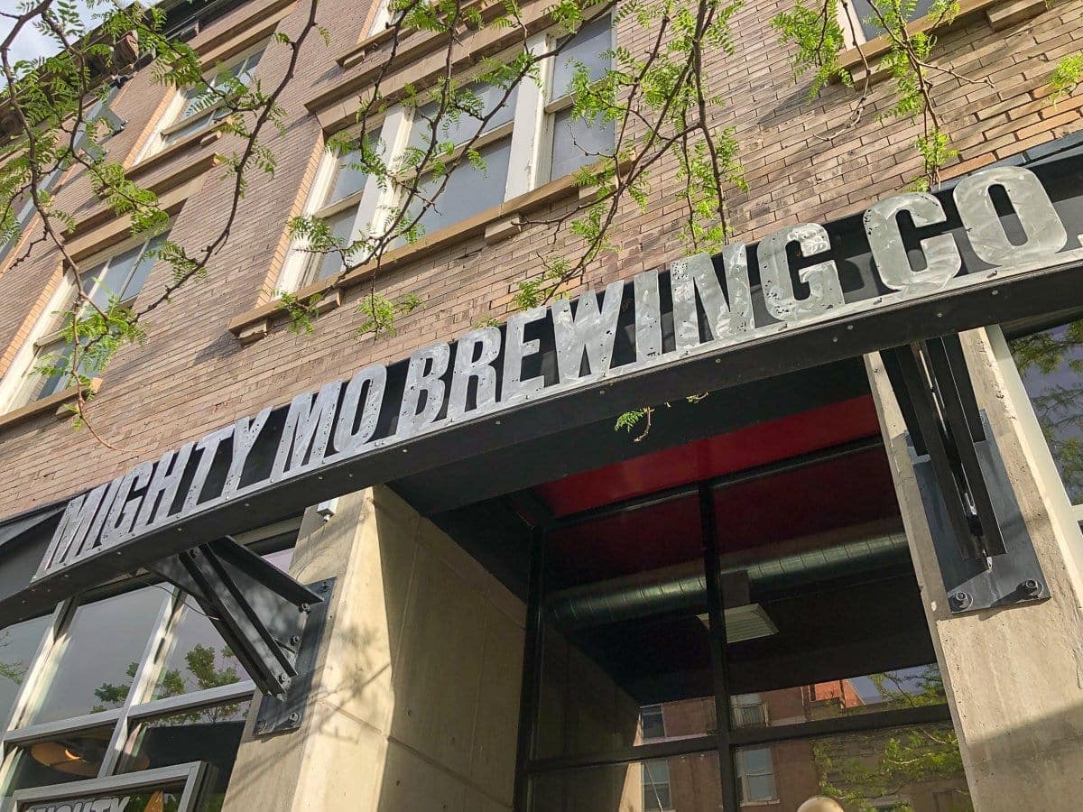 The Mighty Mo Brewing Co in downtown Great Falls, Montana