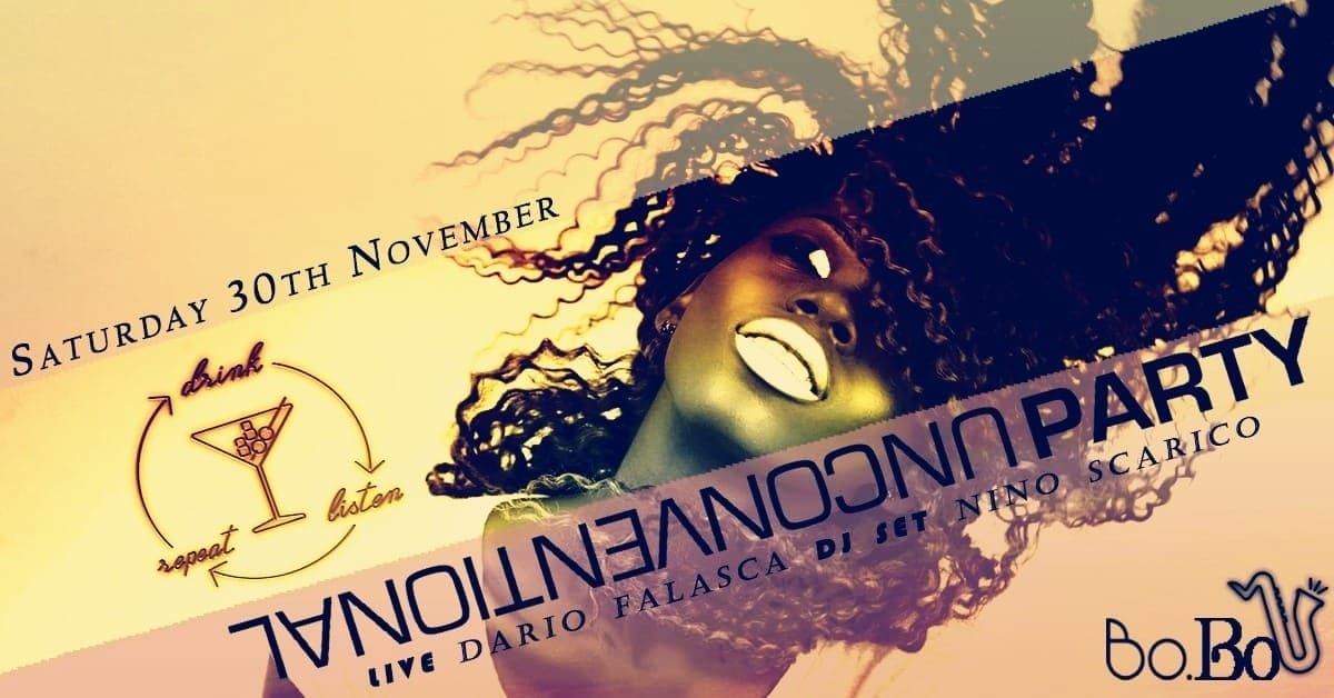 BoBo Bistrot sabato 30 novembre 2019 UNC PARTY Ape&Club