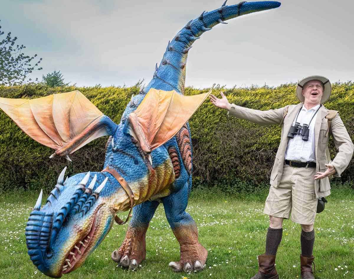 Book our interactive animatronic dragon puppet for family fun days in London & the UK. Book our interactive animatronic dragon puppet for family fun days in London & the UK.