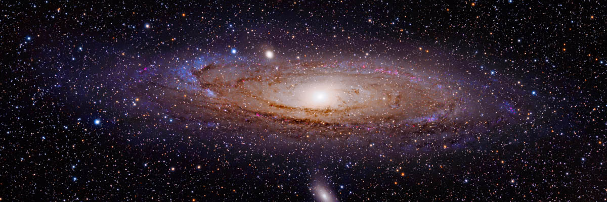 La galaxie d'andromède