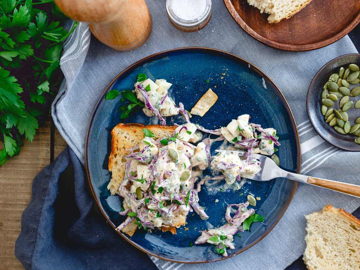 Dijon Egg Salad Healthy Egg Salad With Dijon Mustard And Greek