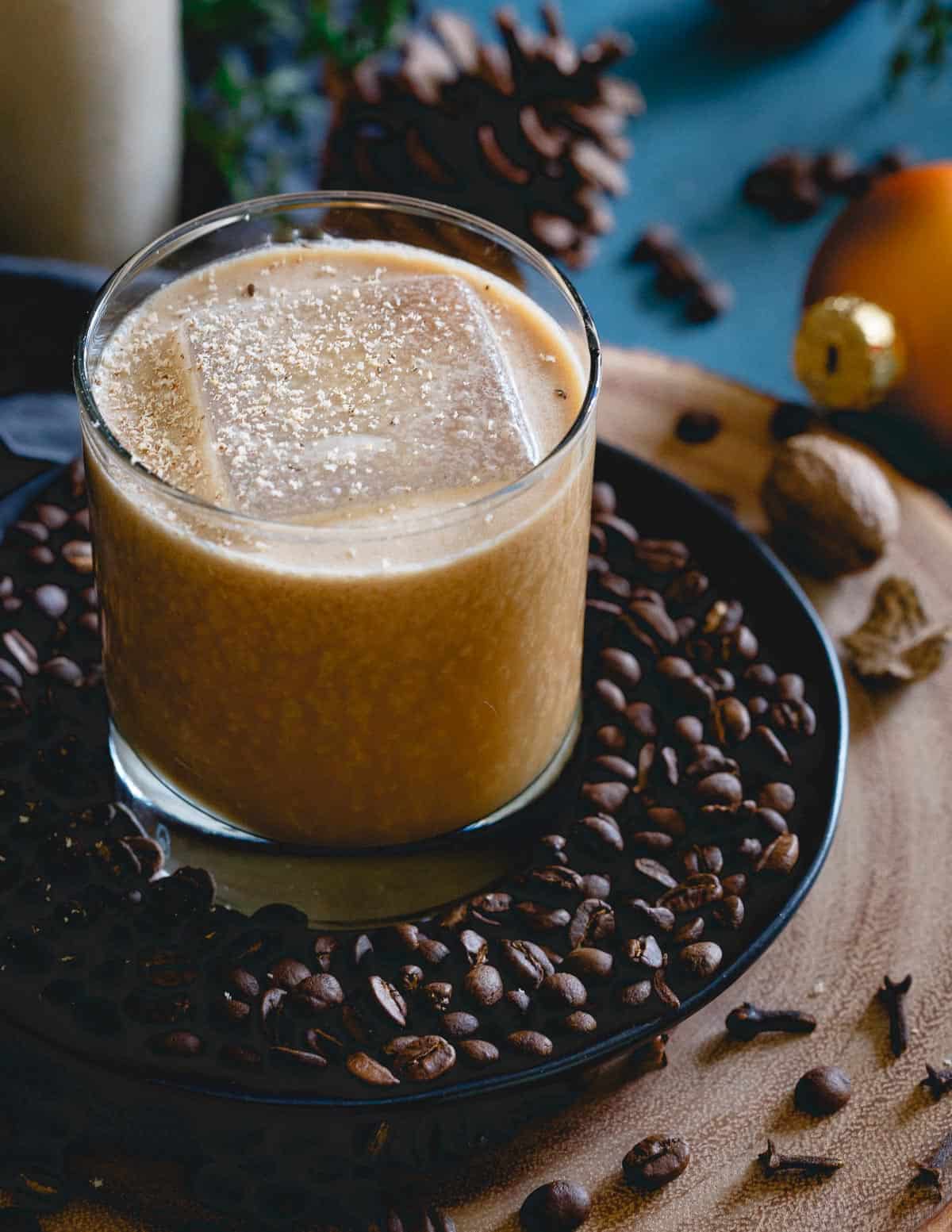 Coconut Bourbon Coffee Nog Holiday Coffee Eggnog Drink