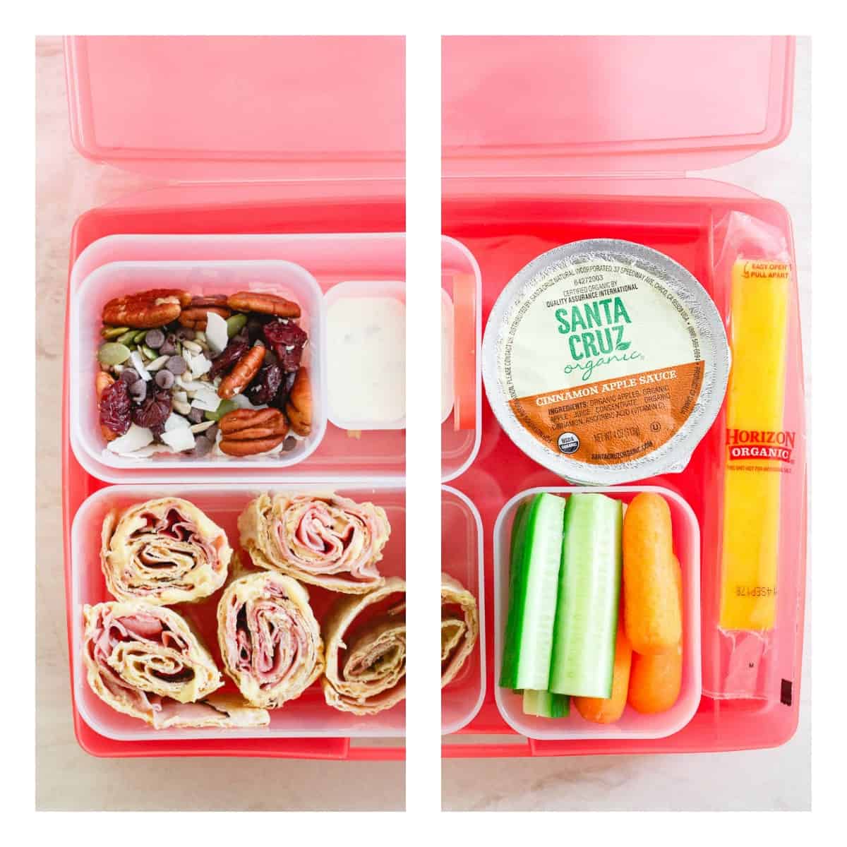 Simple Lunchbox Ideas - With Easy Trail Mix Recipe