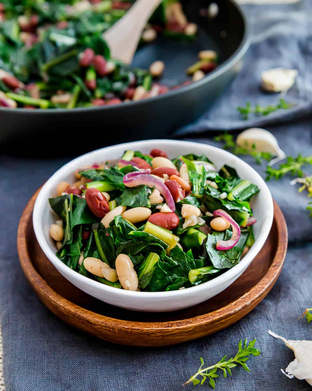 Dandelion Greens Recipe Skillet Sauteed Dandelion Greens Beans