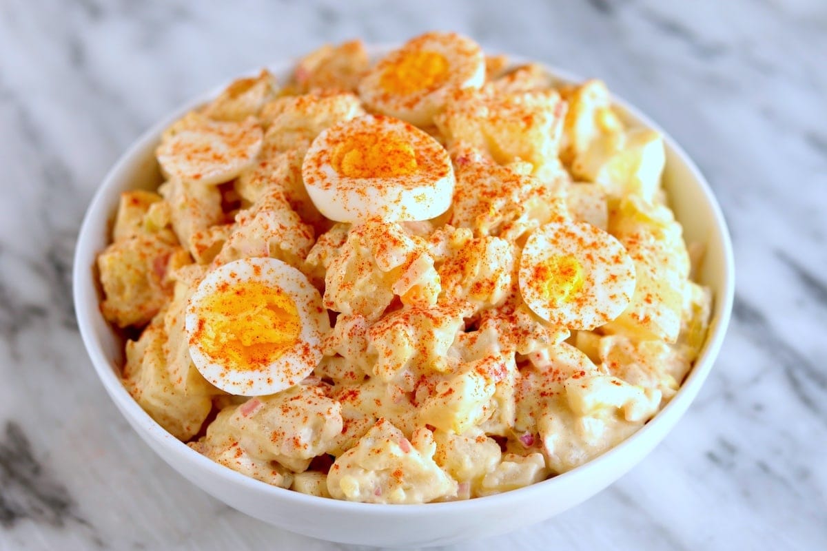 Southern-Style Potato Salad Recipe | The Hungry Hutch