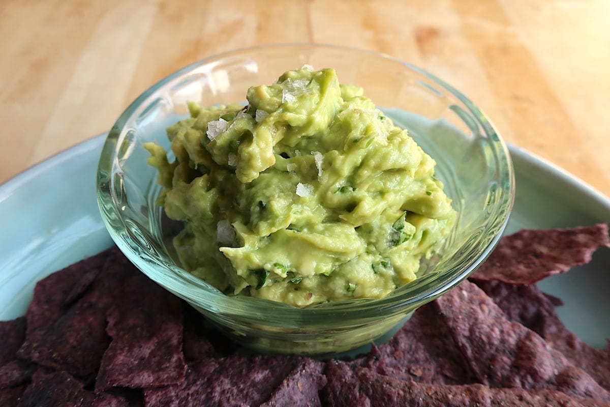 Easy Guacamole for One The Hungry Hutch