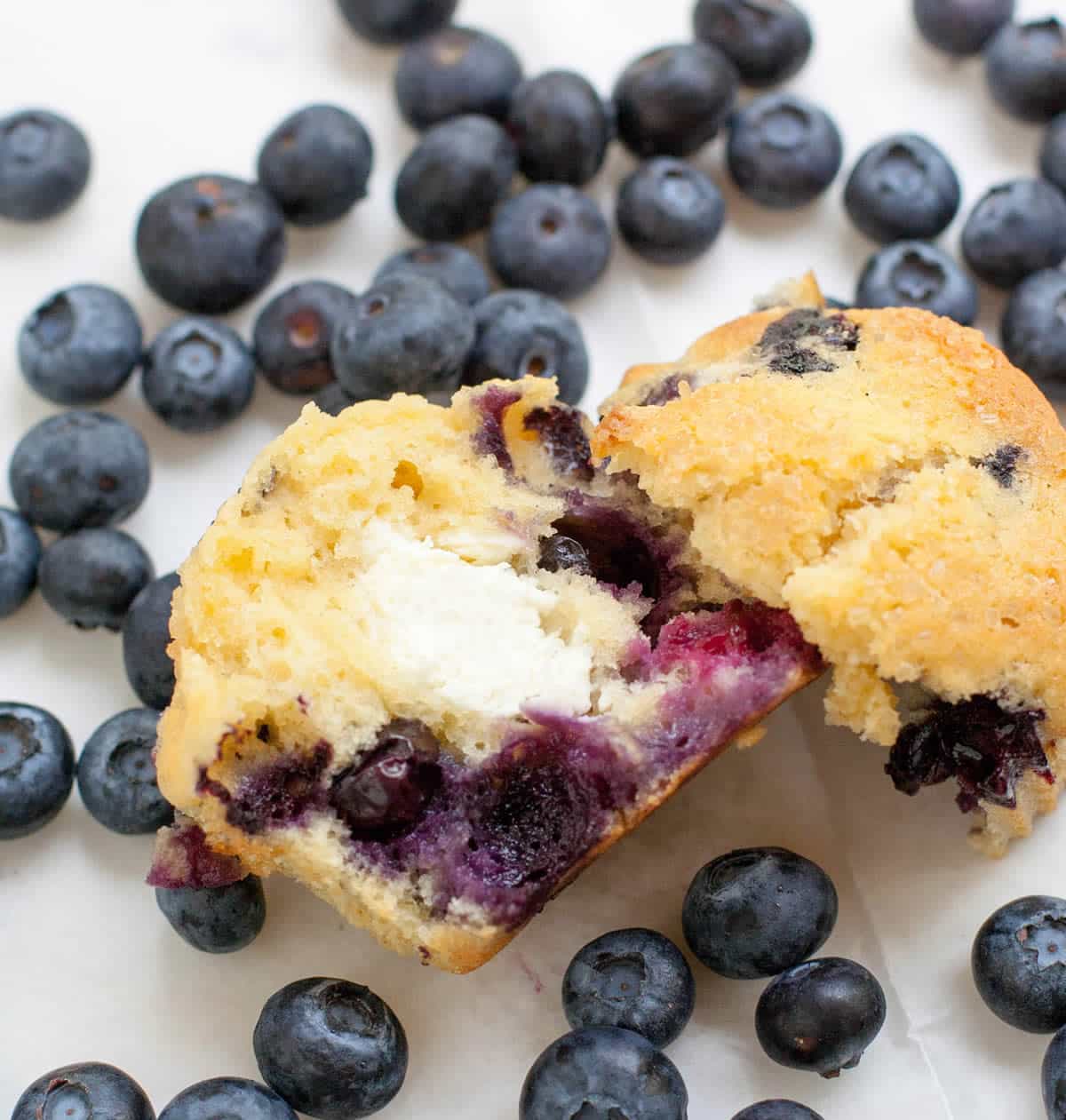 Blueberry Cream Cheese Muffins The Merchant Baker