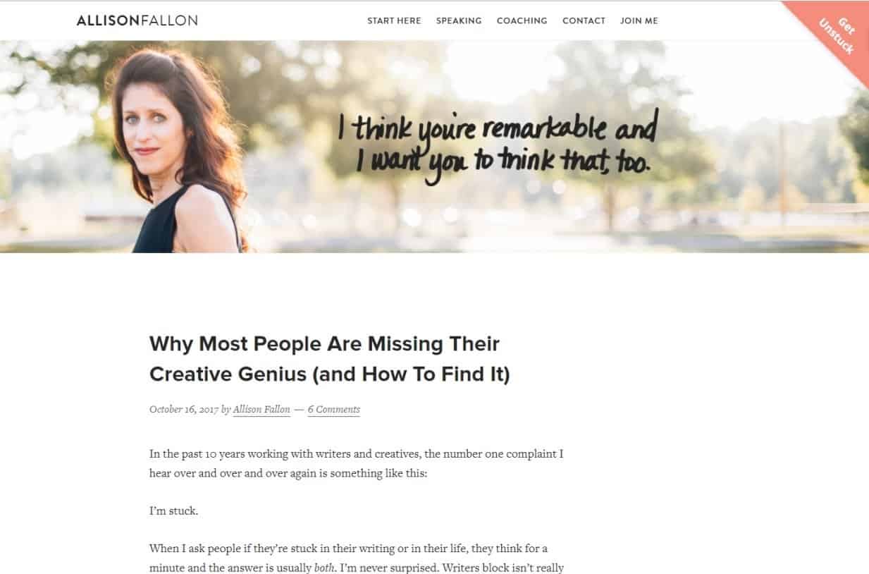 Blog Ibu Rumah Tangga Sukses Allison Fallon