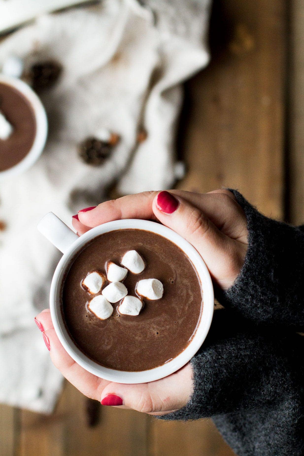 Warming Rich and Decadent Hot Chocolate - Ginger with Spice 