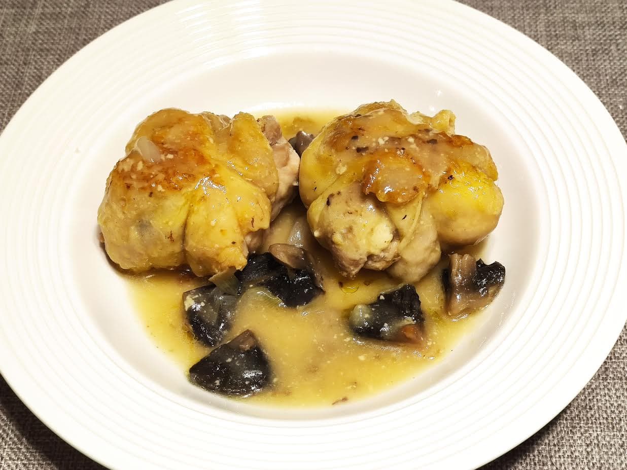 photo de Paupiettes de poulet au fromage 'étorki